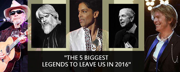 The 5 Biggest Legends To Leave Us In 2016