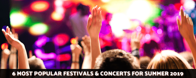 Festivals and Concerts for Summer 2019